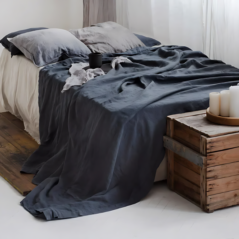 linen-bed-sheets-for-cozy-home-comfort-classic-style-bedding-set-glaveri