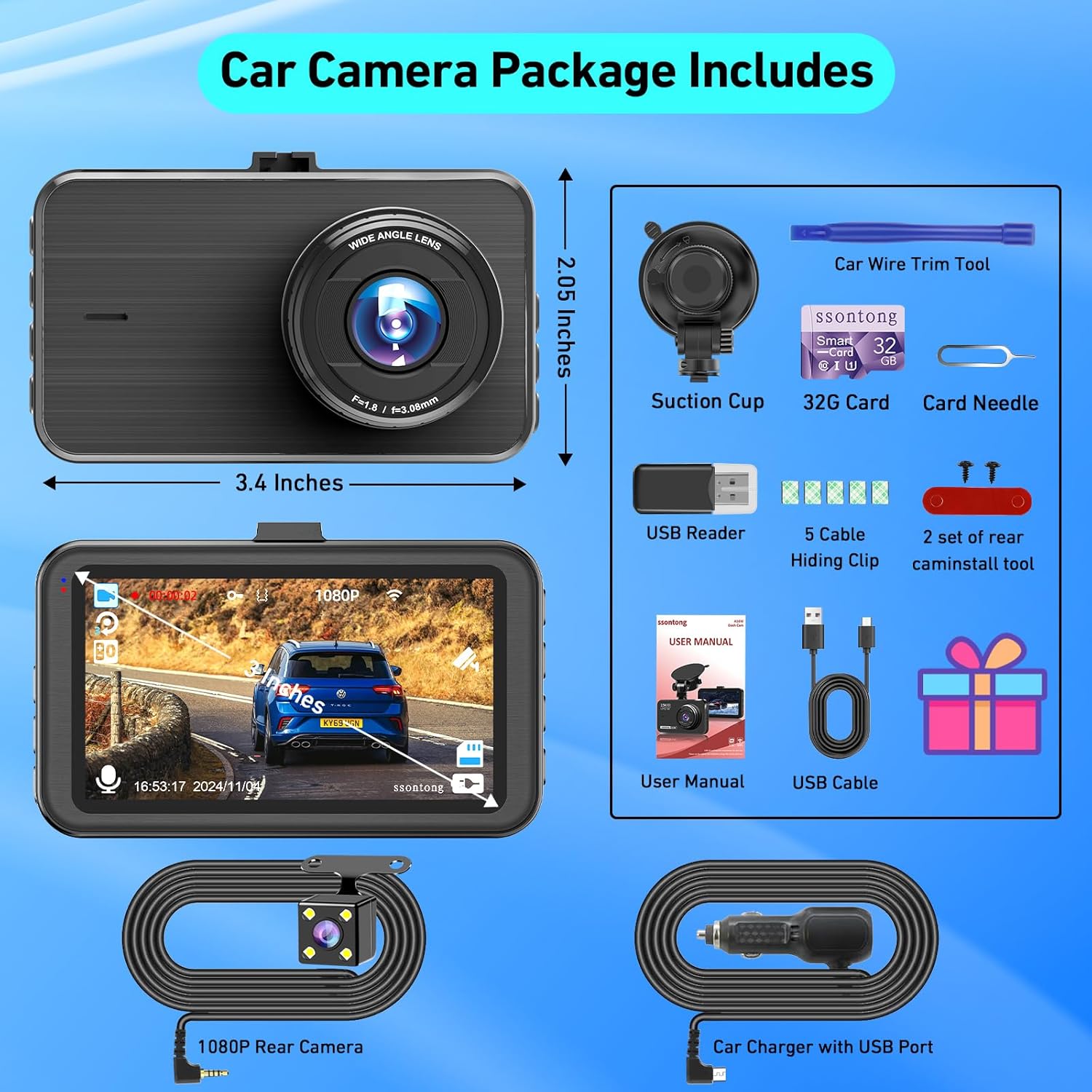 dash-cam-front-and-rear-l-fhd-1080p-dual-camera-car-dvr-with-night-vision-glaveri