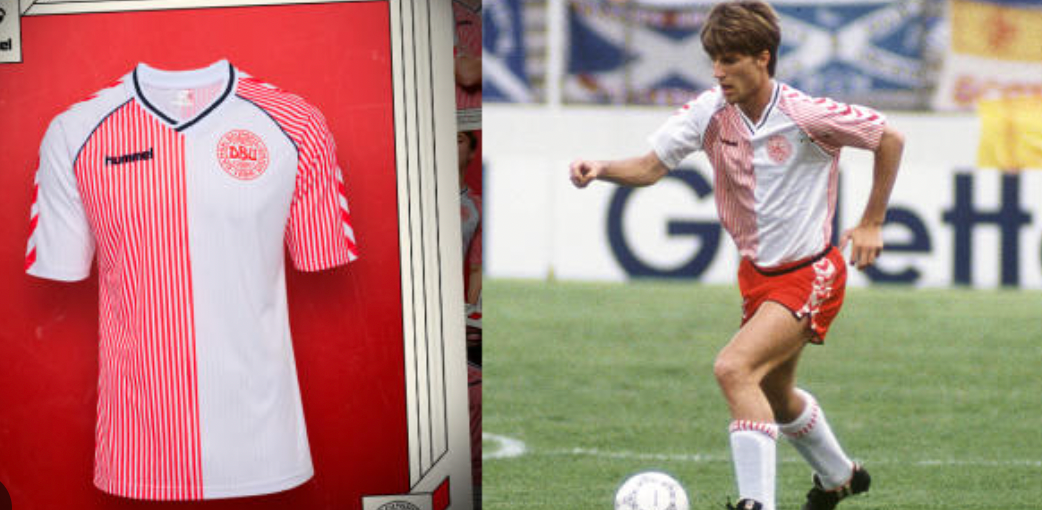 1986 denmark home Retro Shirt