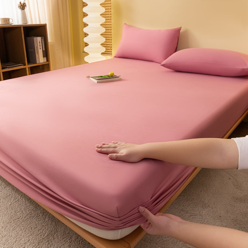 fitted-sheet-in-solid-colours-soft-elastic-bedding-for-home-comfort-glaveri