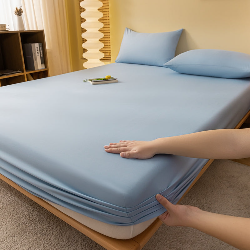 fitted-sheet-in-solid-colours-soft-elastic-bedding-for-home-comfort-glaveri