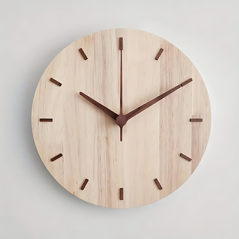 nordic-wall-clock-in-real-walnut-wood-for-home-and-office-decor-glaveri