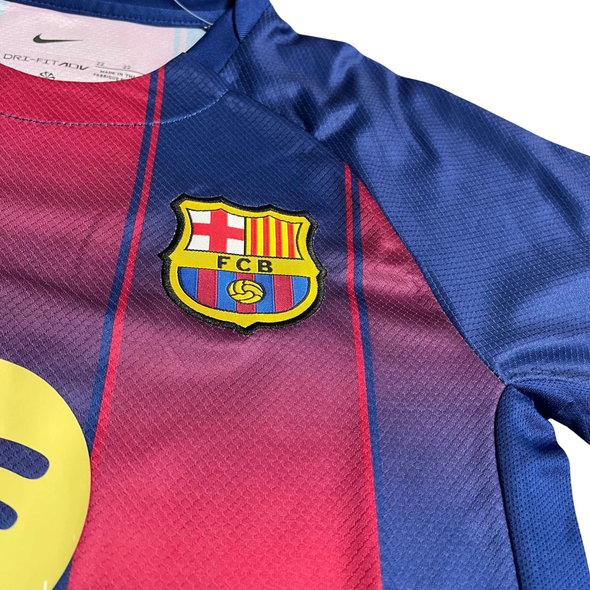 2025/26 FC Barcelona Home Kids Football Kit