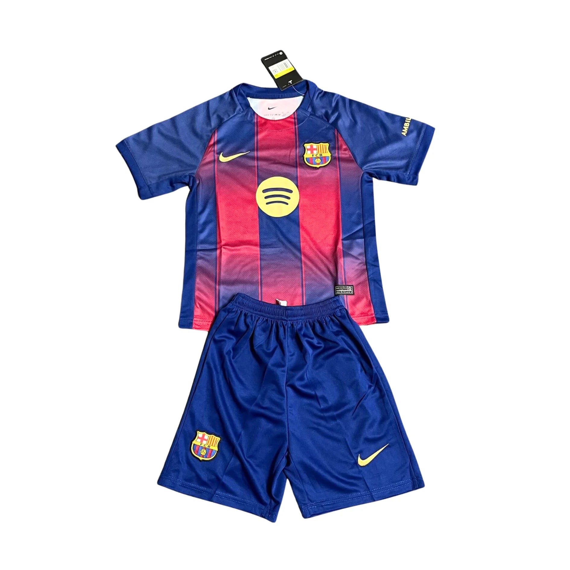 2025/26 FC Barcelona Home Kids Football Kit