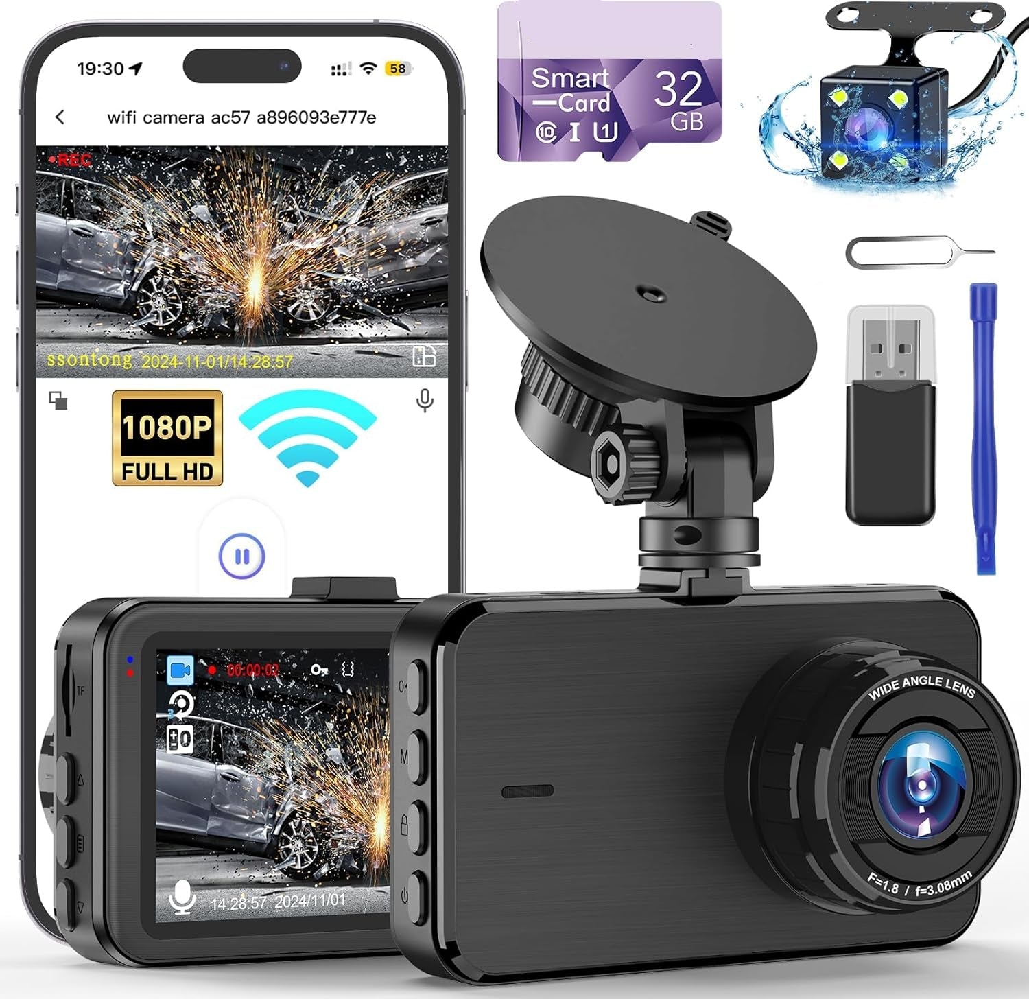 dash-cam-front-and-rear-l-fhd-1080p-dual-camera-car-dvr-with-night-vision-glaveri