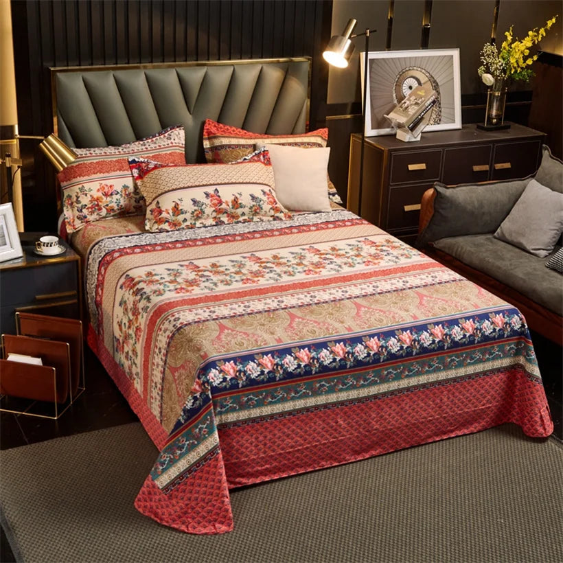 cotton-vintage-bed-sheets-for-luxurious-comfort-at-home-and-office-glaveri