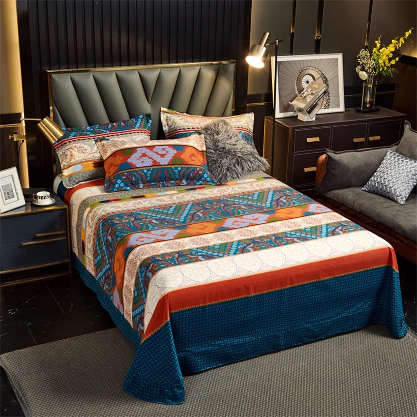 cotton-vintage-bed-sheets-for-luxurious-comfort-at-home-and-office-glaveri
