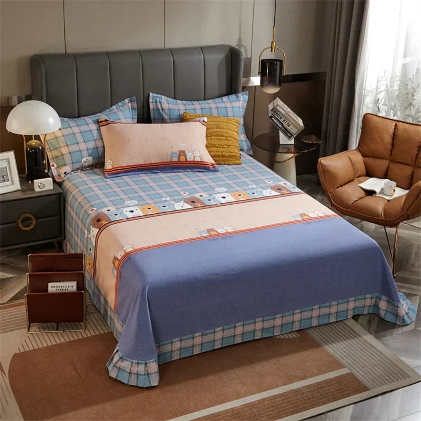 cotton-vintage-bed-sheets-for-luxurious-comfort-at-home-and-office-glaveri