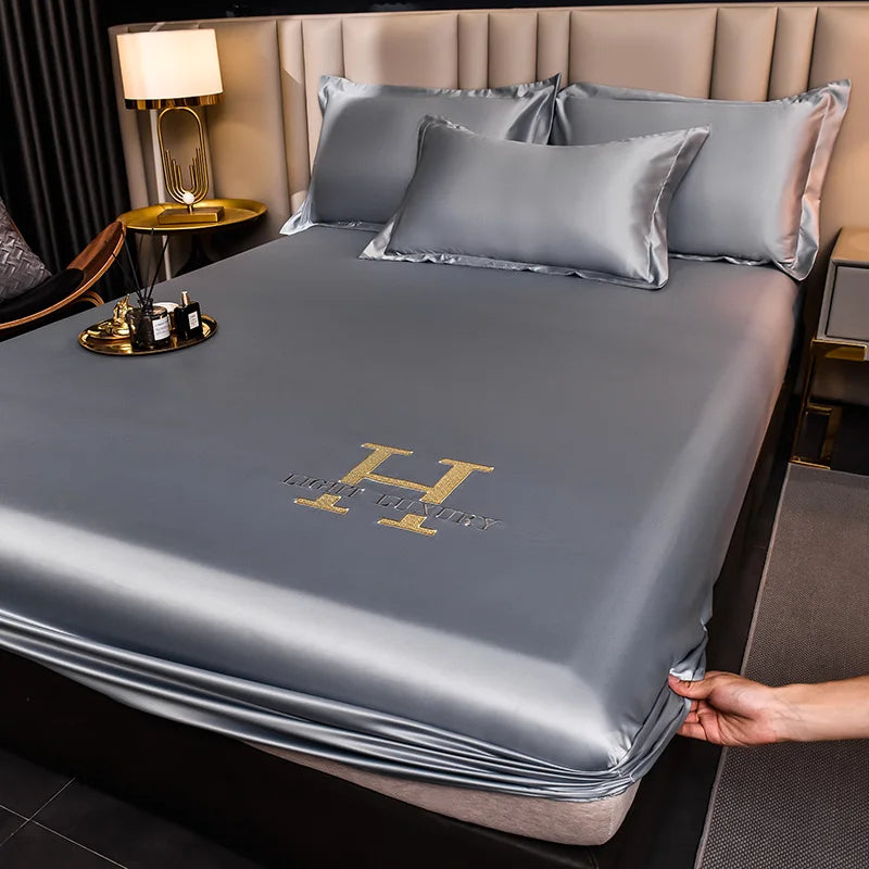 silk-bed-sheets-solid-color-luxury-soft-bedding-for-home-comfort-glaveri