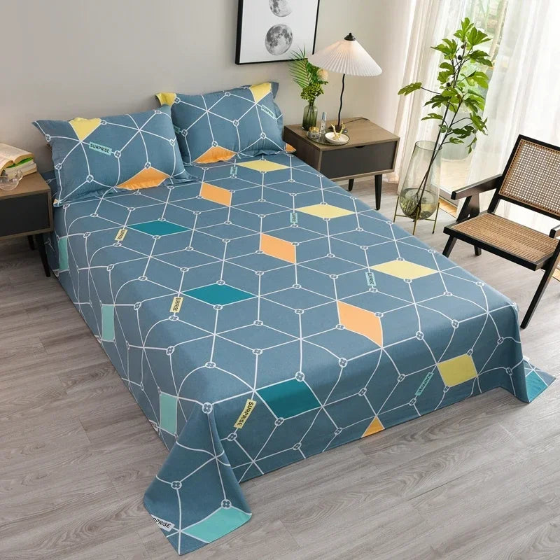 comfortable-cotton-bed-sheet-with-stylish-print-for-home-decor-glaveri