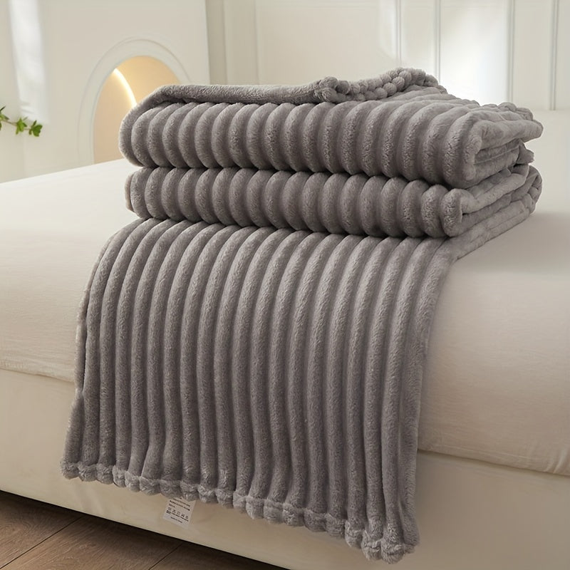 cozy-ribbed-plush-blanket-for-home-and-office-comfort-glaveri
