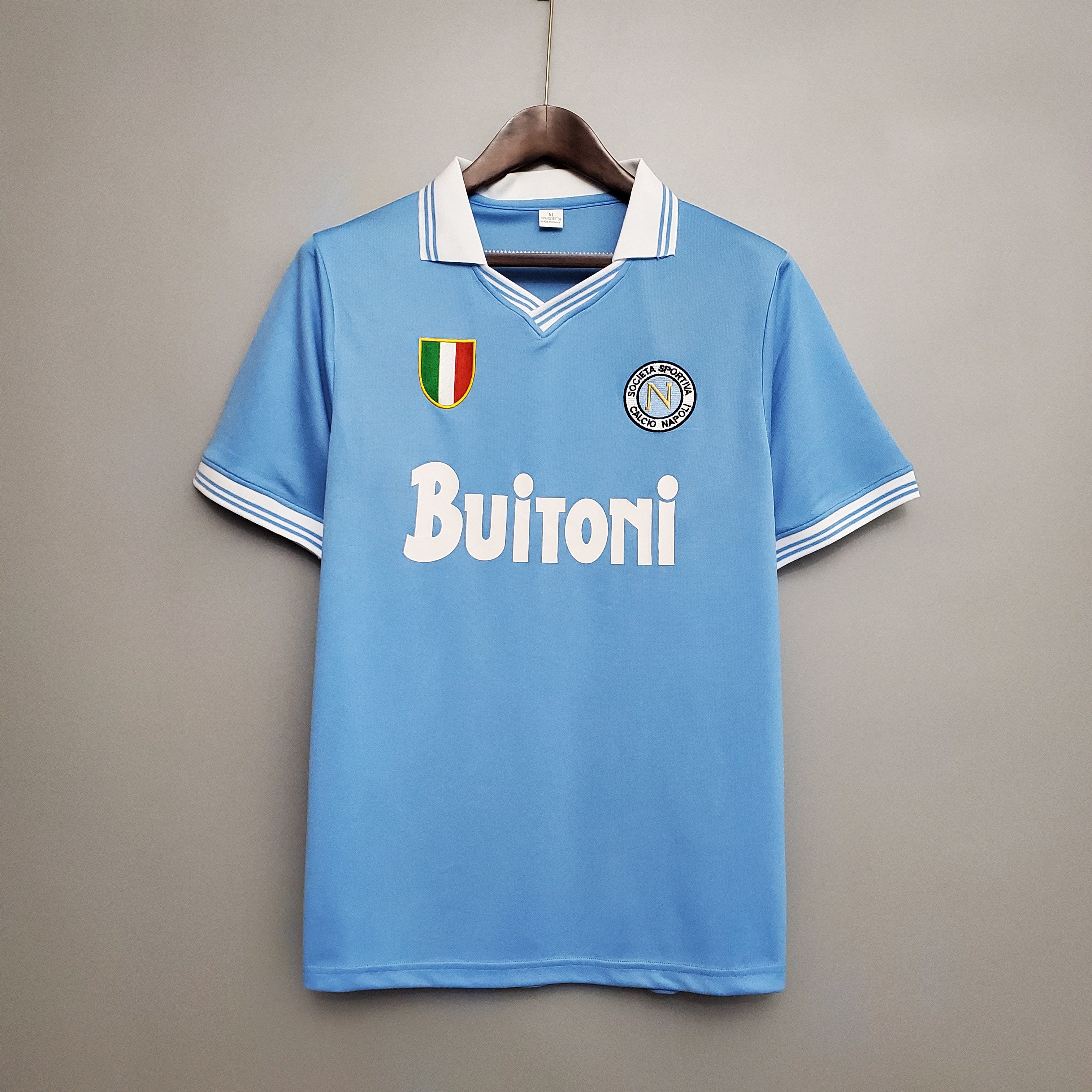 1986 1987 napoli home Retro Shirt