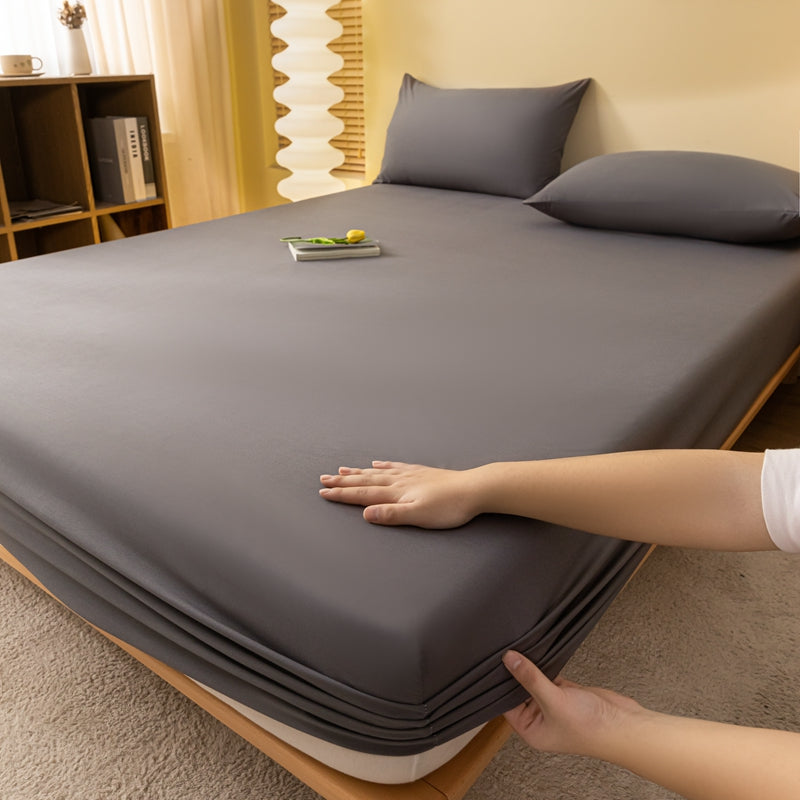 fitted-sheet-in-solid-colours-soft-elastic-bedding-for-home-comfort-glaveri